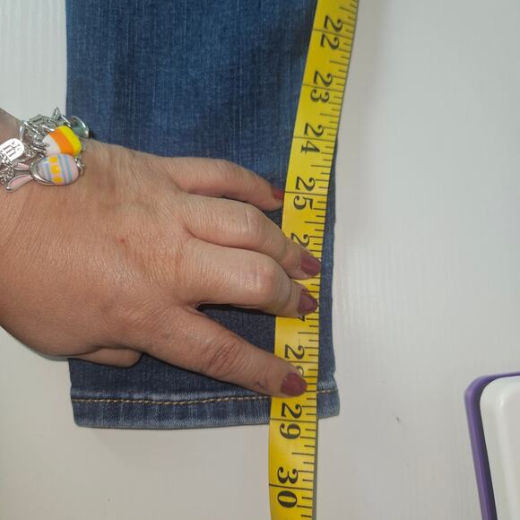 Levi’s 720 High Rise Super Skinny Women’s Jeans Size 29 Blue Stretch Denim Y2K - Picture 12 of 12